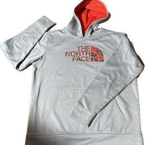 The North Face ~Boys ~ Pullover Hoodie ~Fleece Lined ~Pocket~Gray~Size XL(18-20)